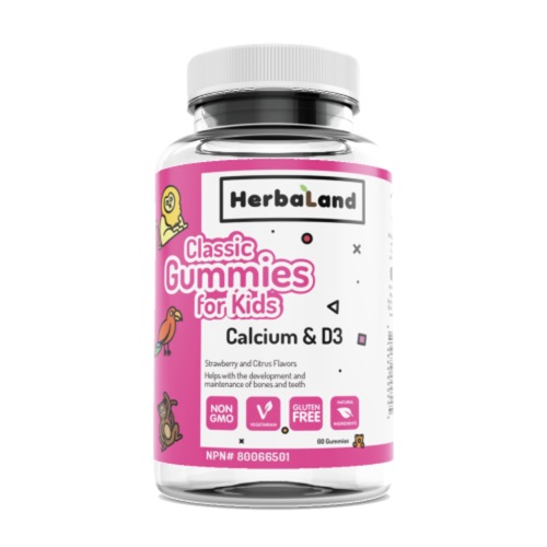 Herbaland Kids Calcium and Vitamin D